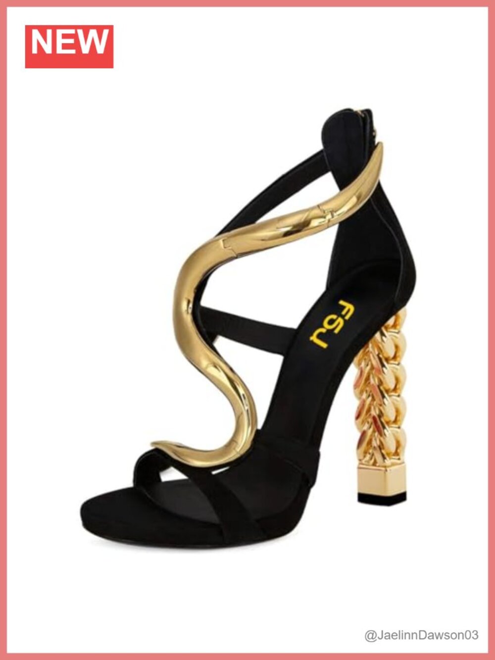 Chunky High Heel Ankle Strap Sandals Open Toe Sexy Dress Shoes